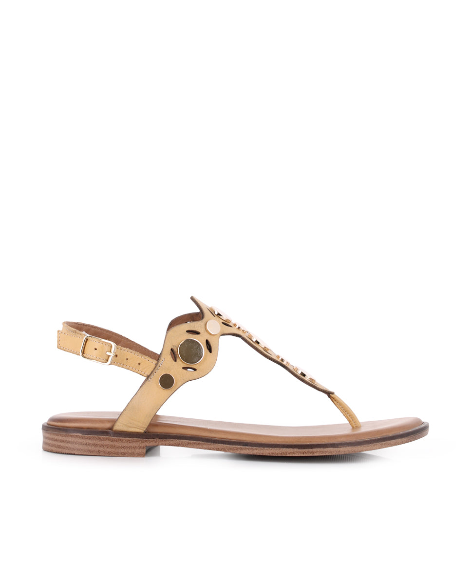 Sandalias Blogger Zar Amarillo Mujer