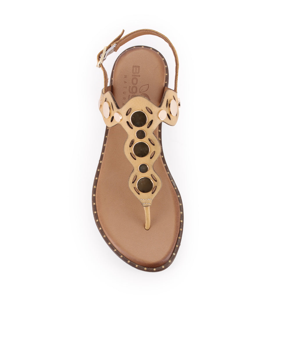 Sandalias Blogger Zar Amarillo Mujer