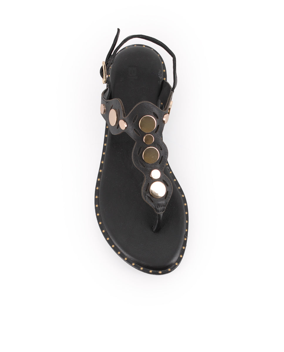 Sandalias Blogger Zar Negro Mujer