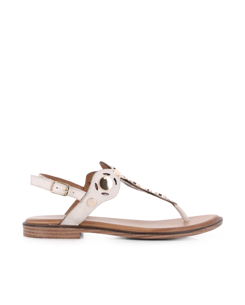 Sandalias Blogger Zar Beige Mujer