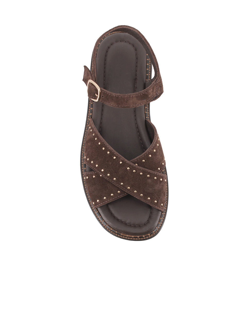Sandalias Blogger Tropez Marrón Mujer