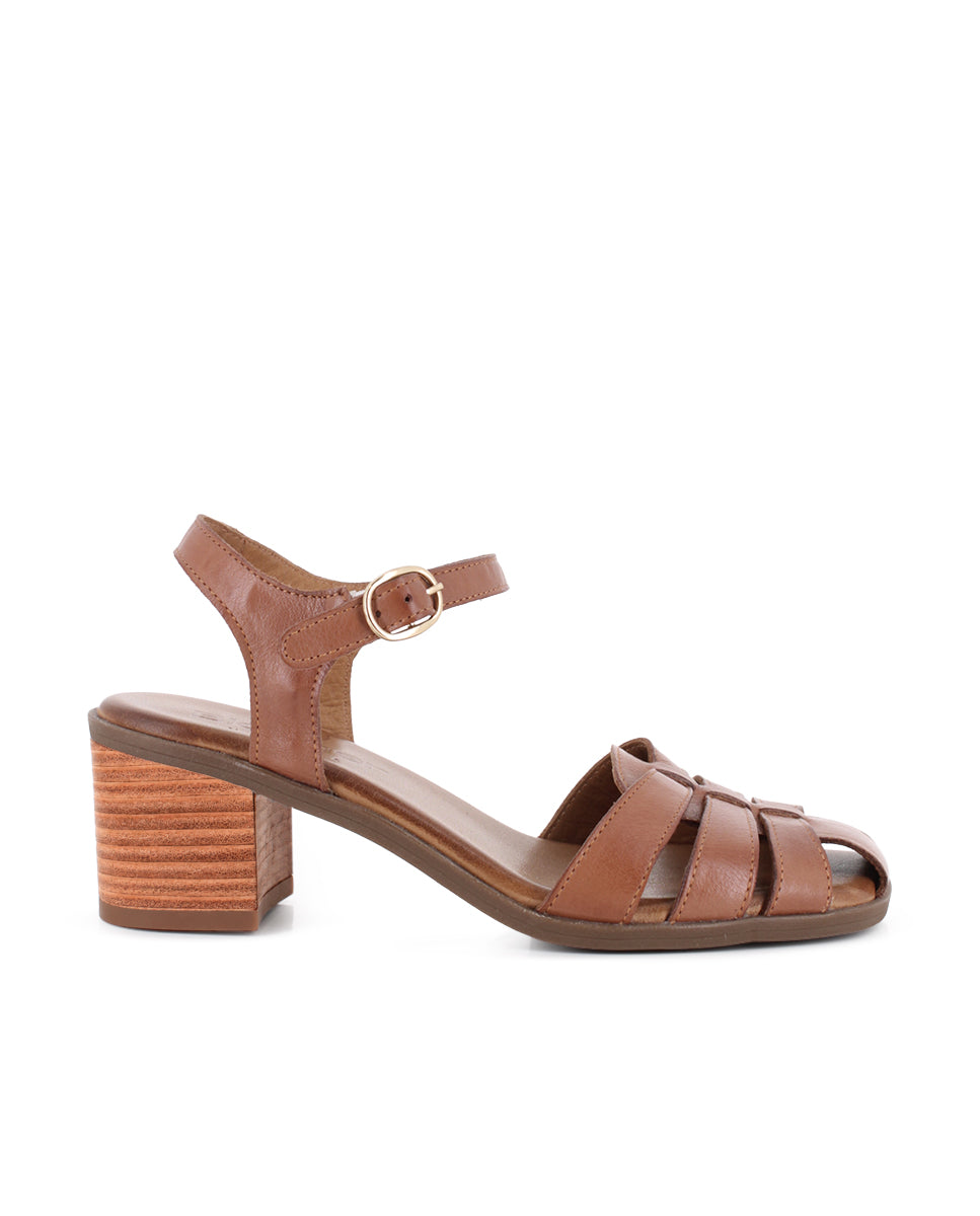Sandalias Blogger Arisha 02 Cuero Mujer