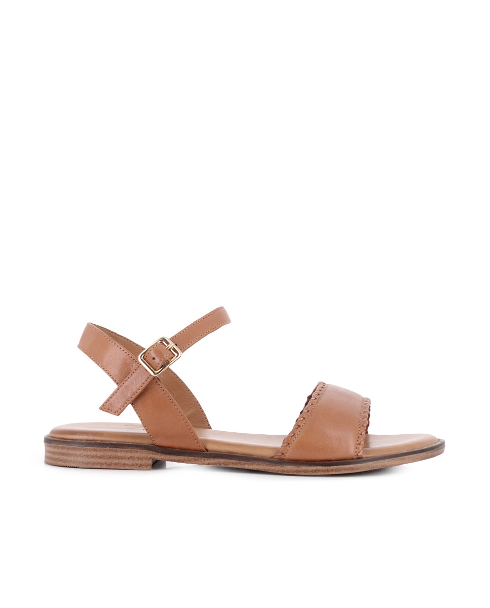 Sandalias Blogger Sena Cuero Mujer
