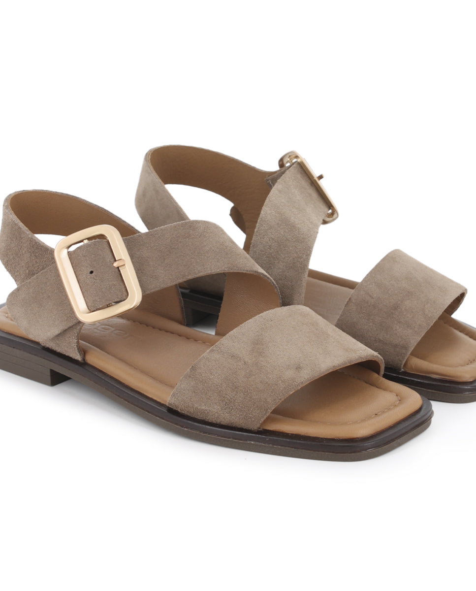 Sandalias Blogger Zita 03 Taupe Mujer