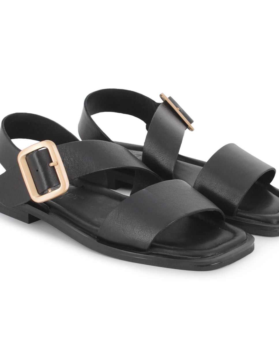 Sandalias Blogger Zita 03 Negro Mujer