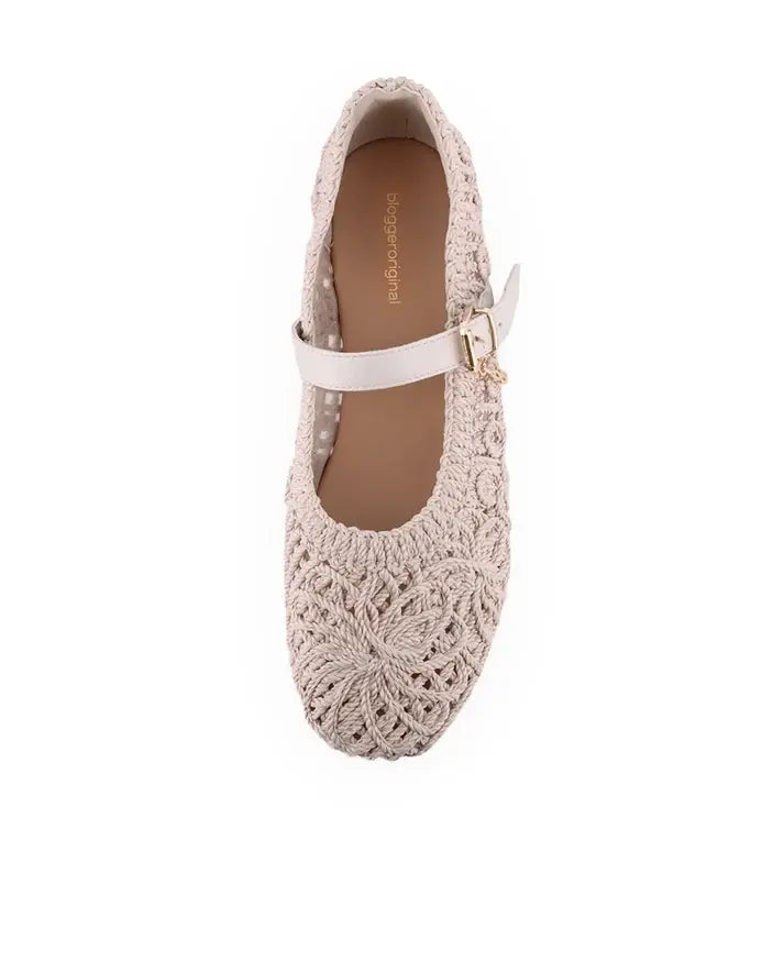 Bailarina Blogger Mabel Beige Mujer