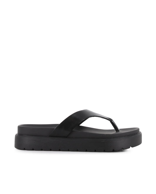 Sandalias Blogger Indy Negro Mujer
