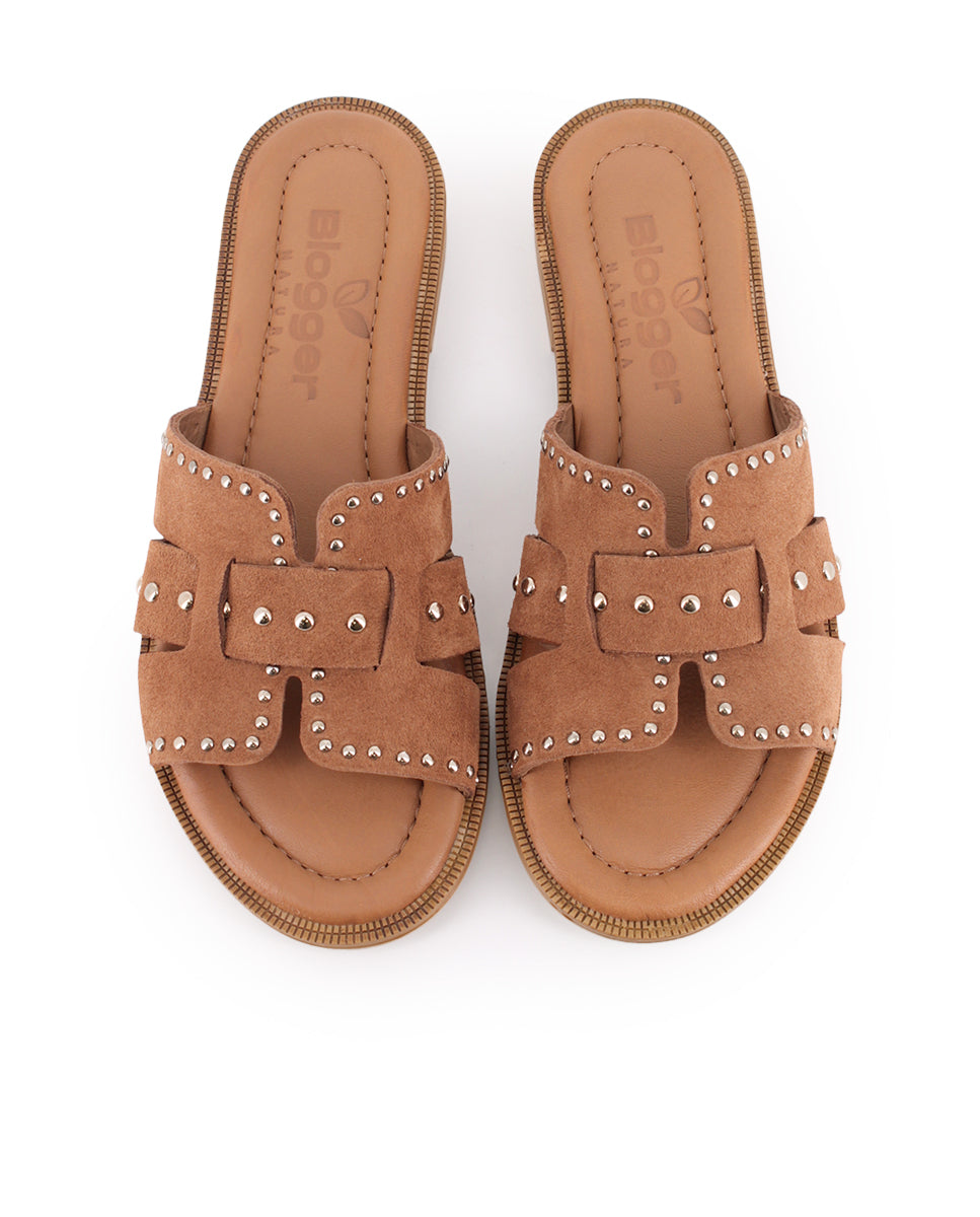 Sandalias Blogger Lauri 02 Camel Mujer
