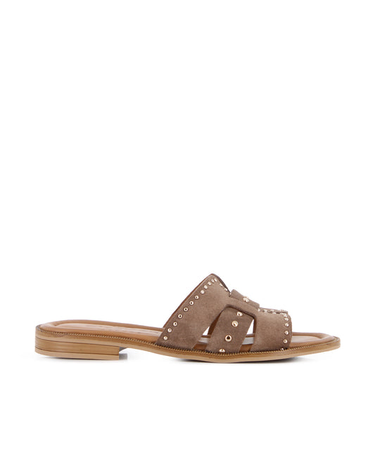 Sandalias Blogger Lauri 02 Taupe Mujer