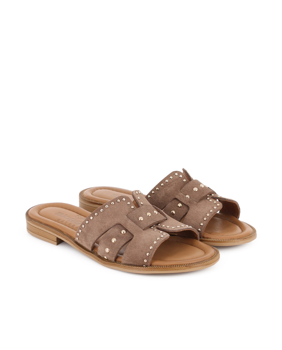 Sandalias Blogger Lauri 02 Taupe Mujer