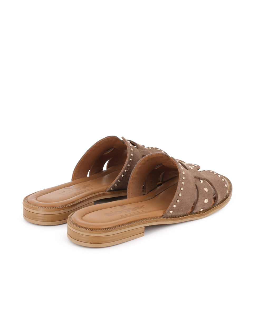 Sandalias Blogger Lauri 02 Taupe Mujer