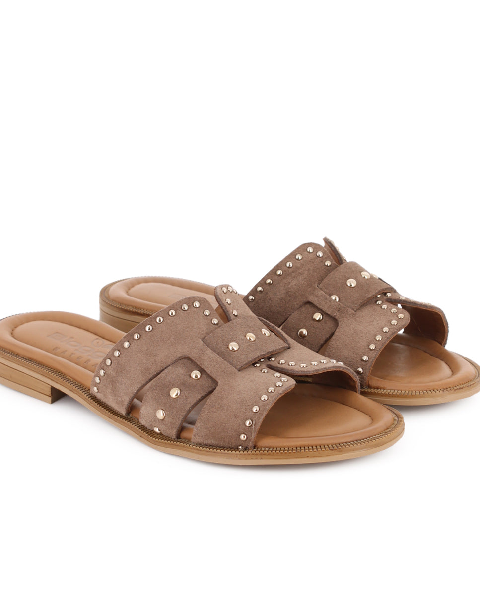 Sandalias Blogger Lauri 02 Taupe Mujer