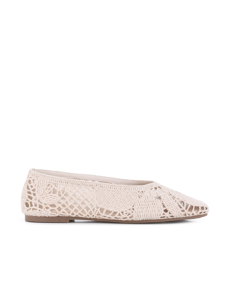 Bailarina Blogger Milano Beige Mujer