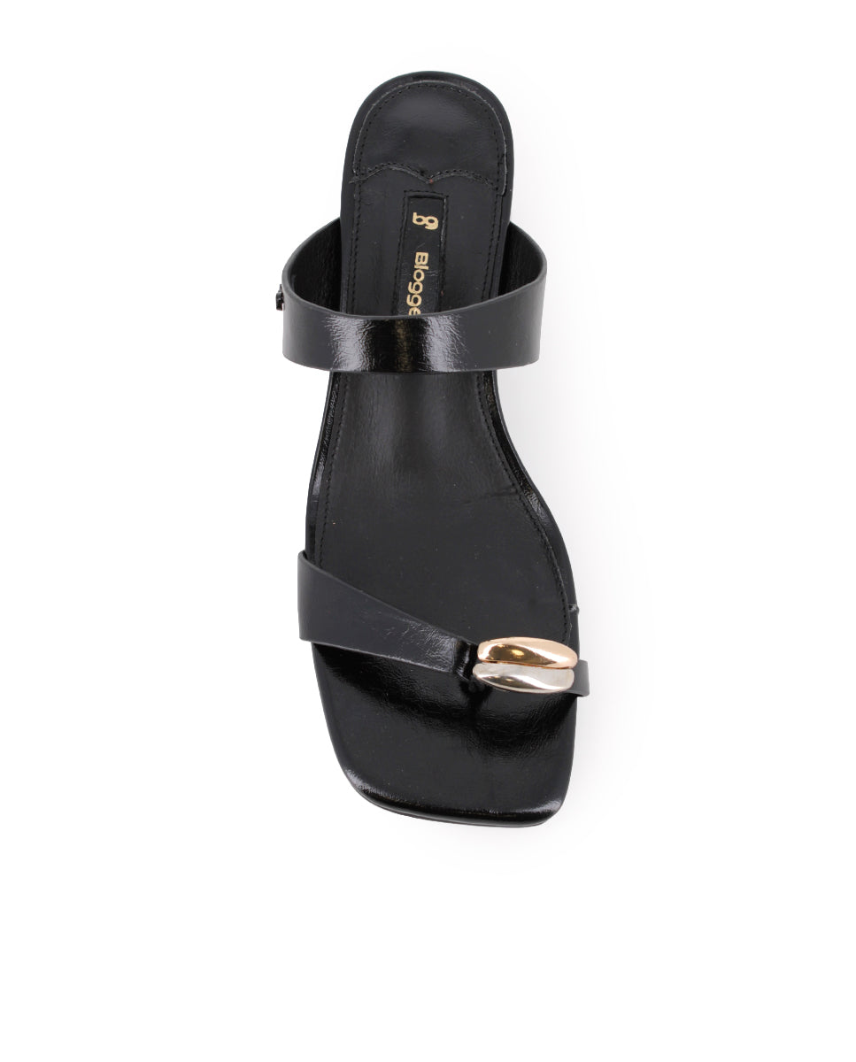 Sandalias de tacón Blogger Astoria Negro Mujer