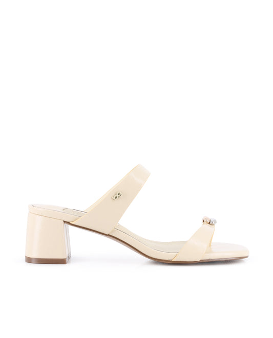 Sandalias de tacón Blogger Astoria Amarillo Pastel Mujer