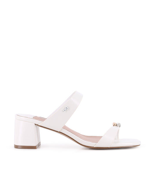 Sandalias de tacón Blogger Astoria Blanco Mujer