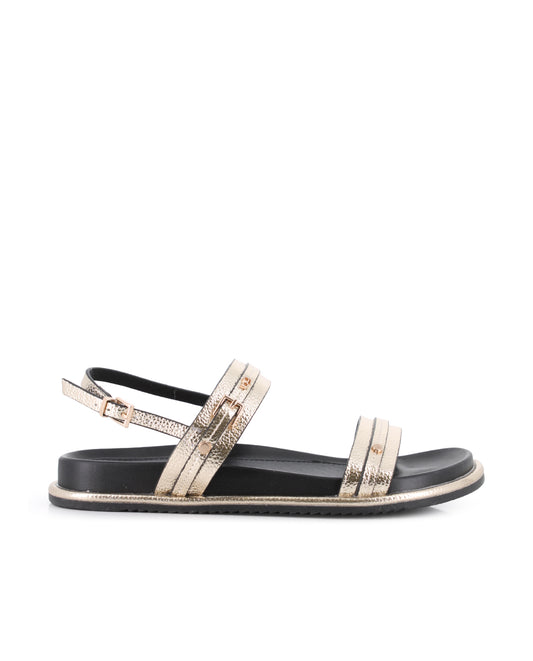 Sandalias Blogger Zaya Dorado Mujer