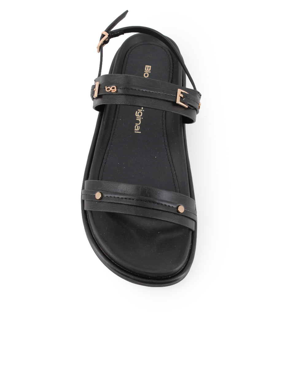 Sandalias Blogger Zaya Negro Mujer