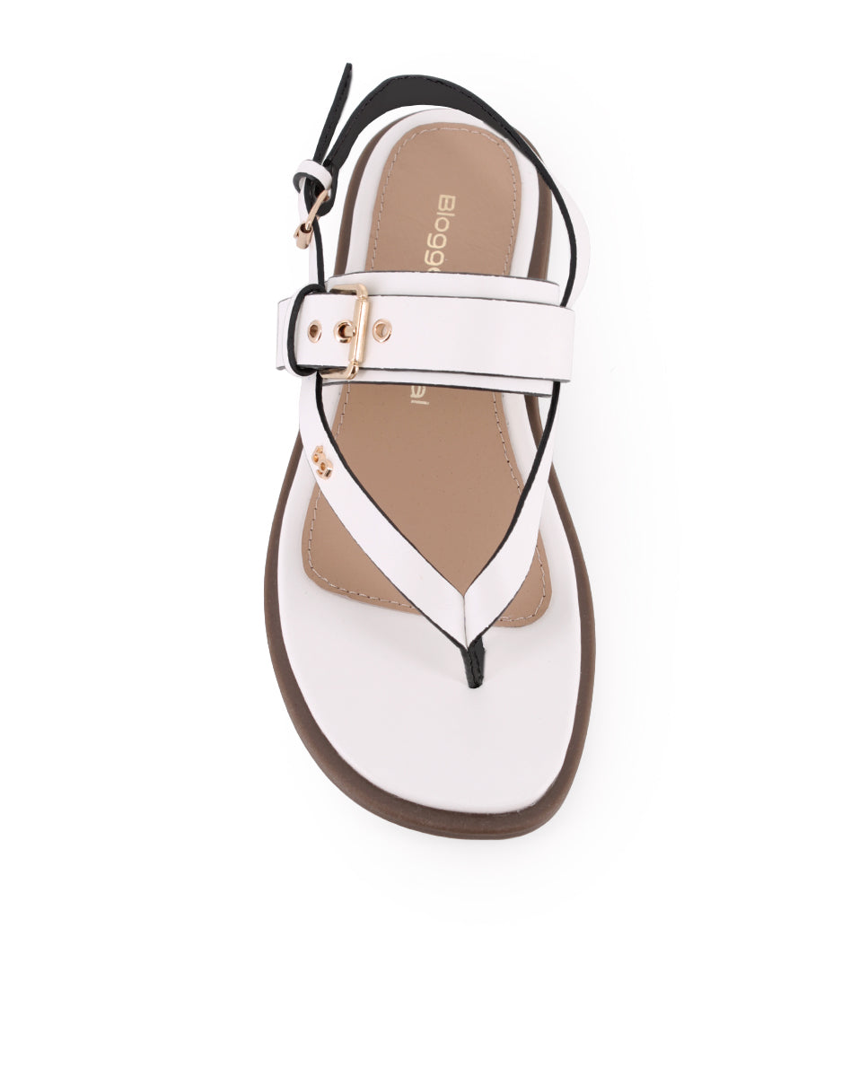 Sandalias Blogger Cyra Blanco Mujer