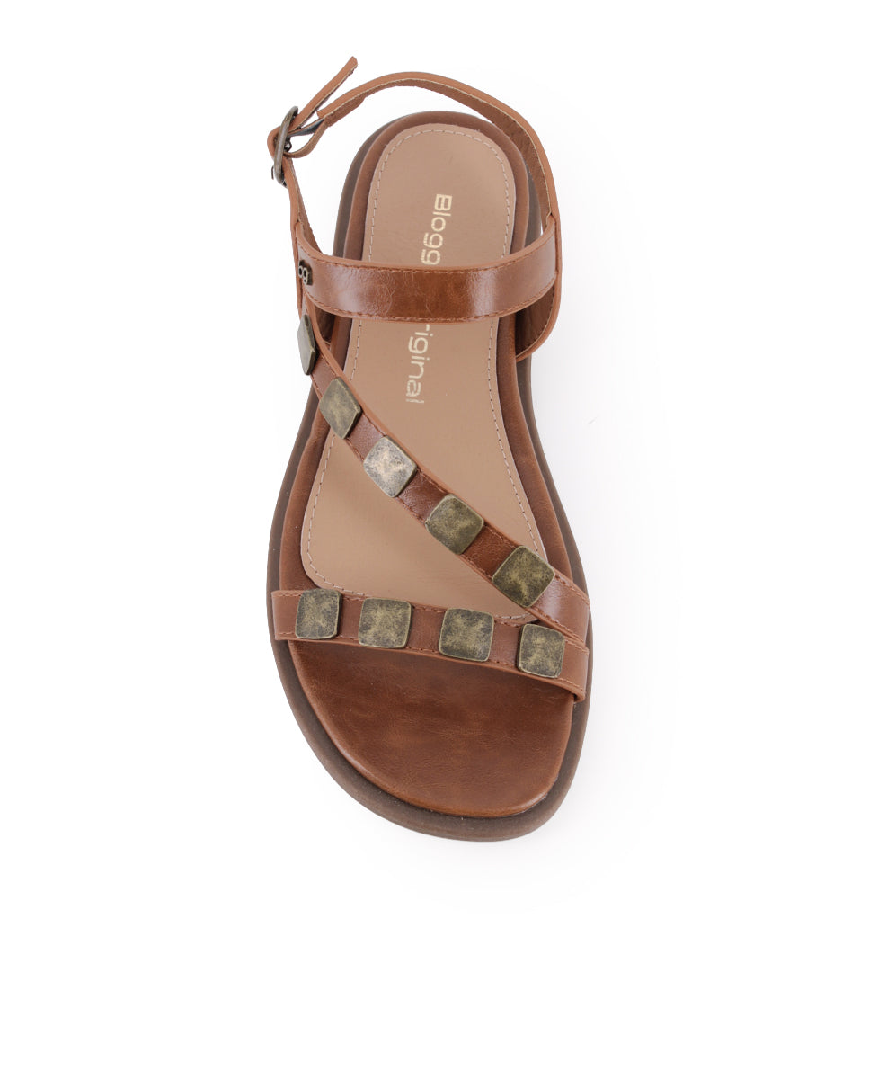 Sandalias Blogger Vare Cuero Mujer